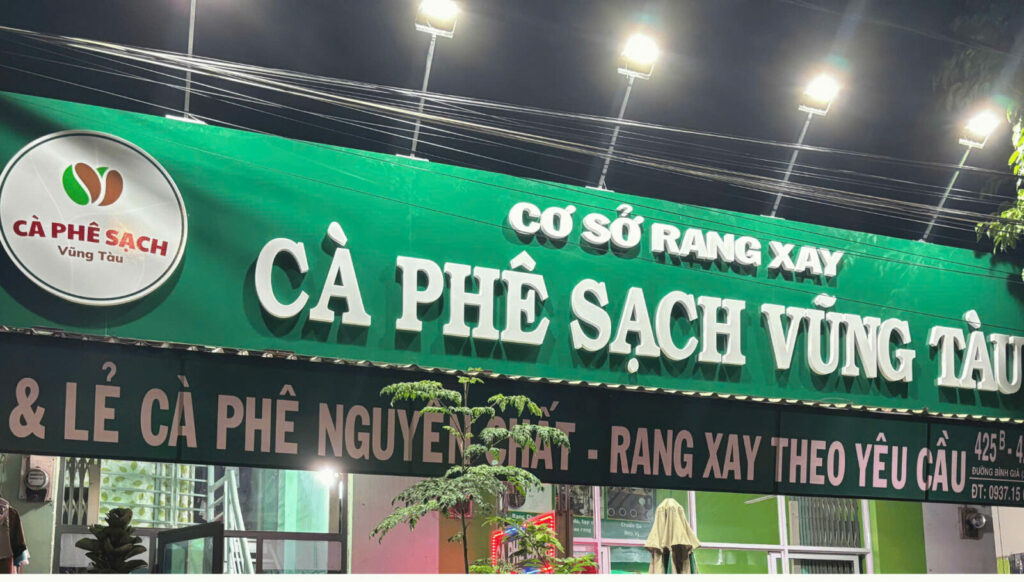 Cà phê sạch Vũng Tàu